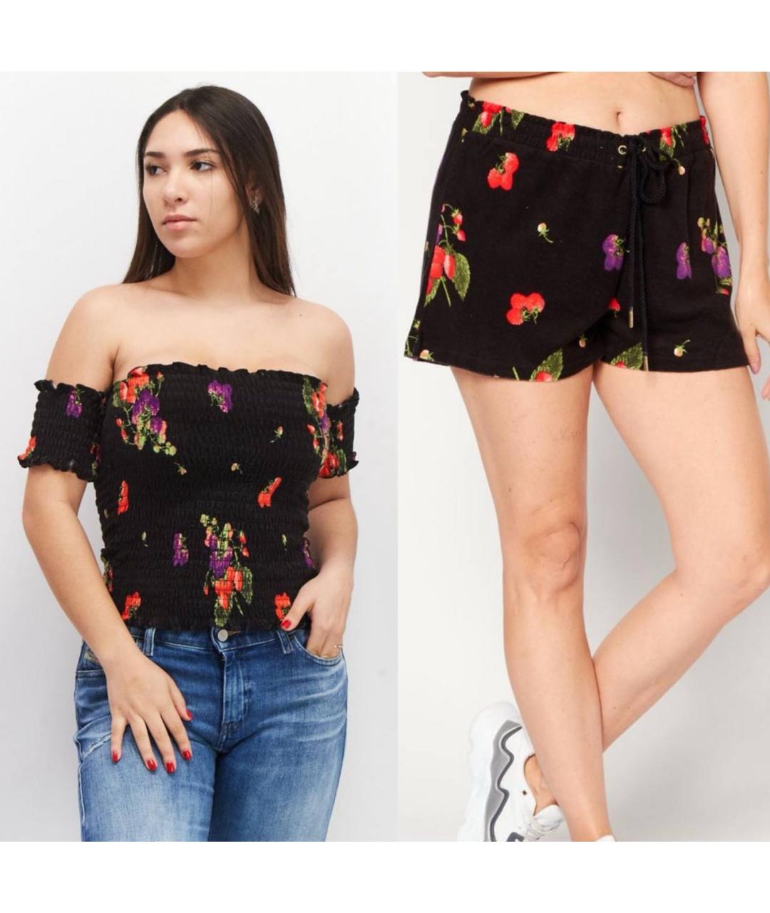 JUICY COUTURE Черный хлопковый костюм с брюками, фото 7