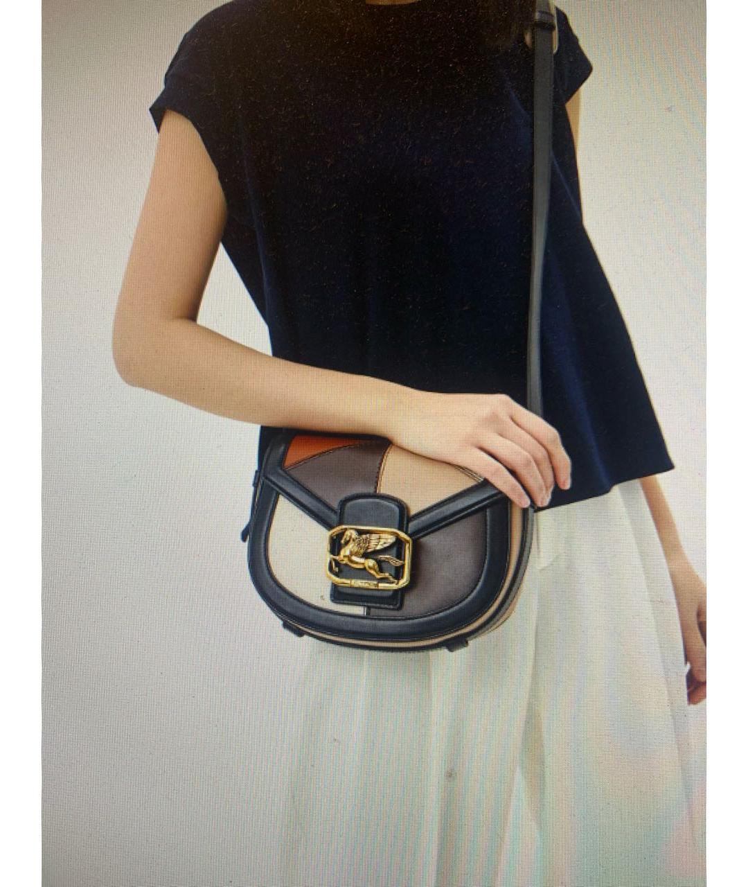 ETRO Мульти кожаная сумка через плечо, фото 7