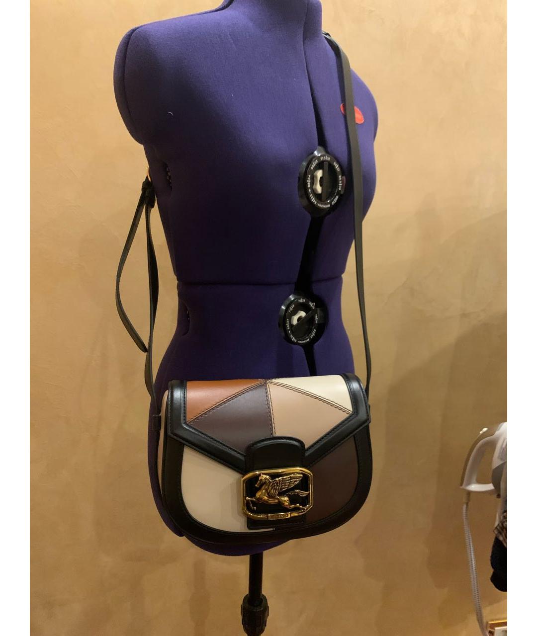 ETRO Мульти кожаная сумка через плечо, фото 8