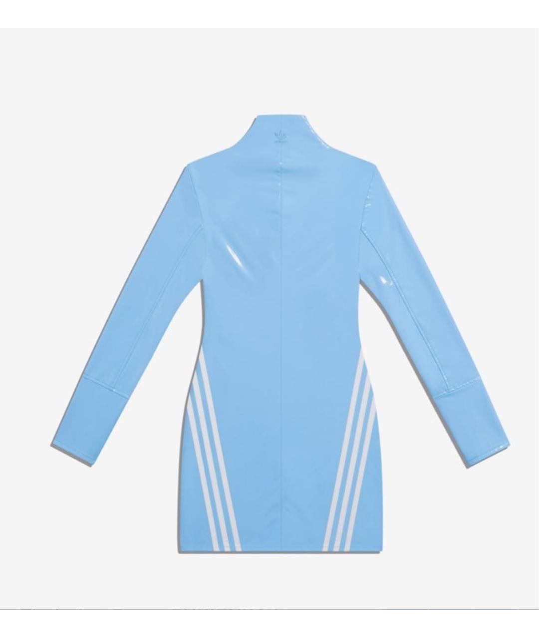 ADIDAS Голубое повседневное платье, фото 2