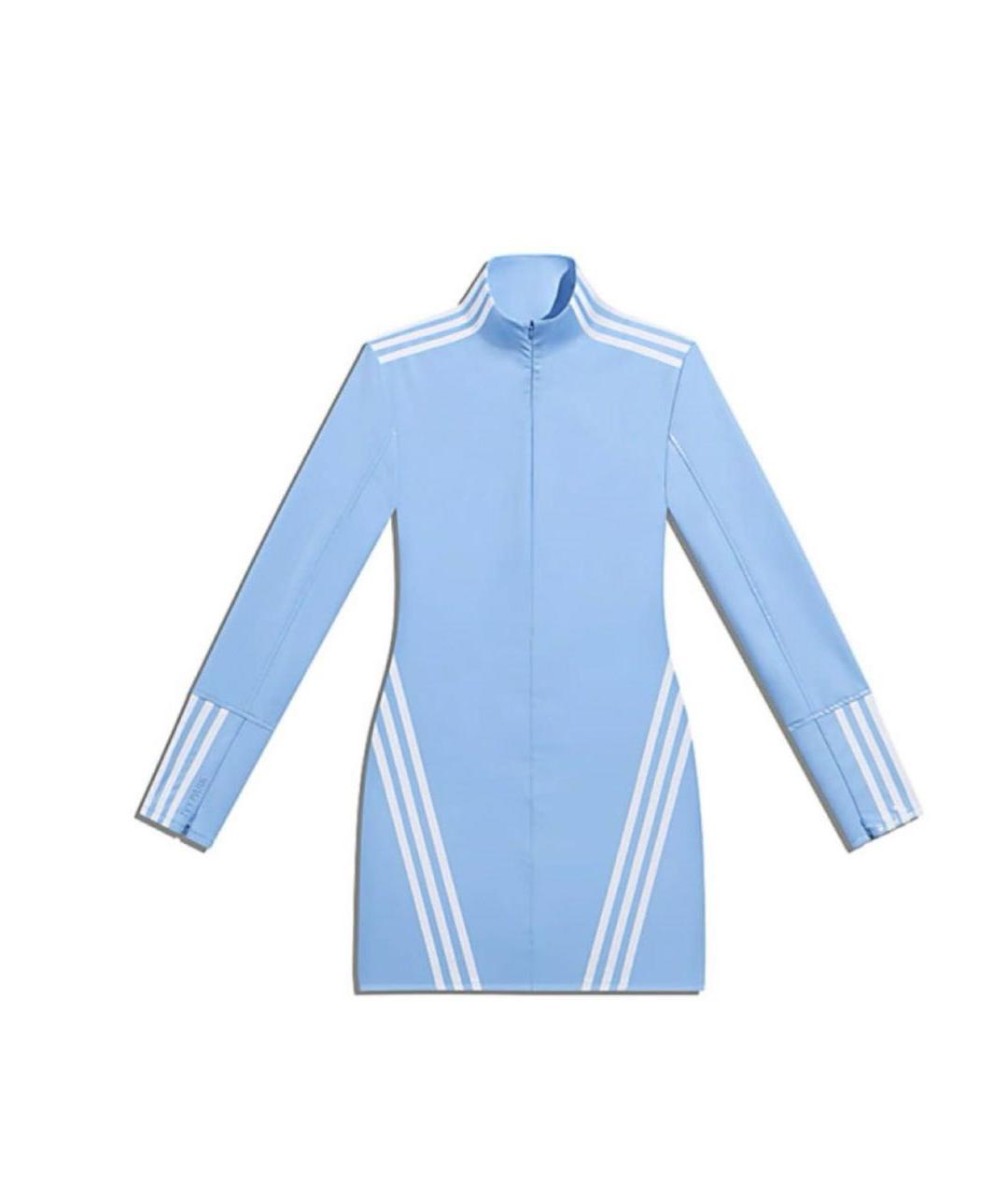 ADIDAS Голубое повседневное платье, фото 1