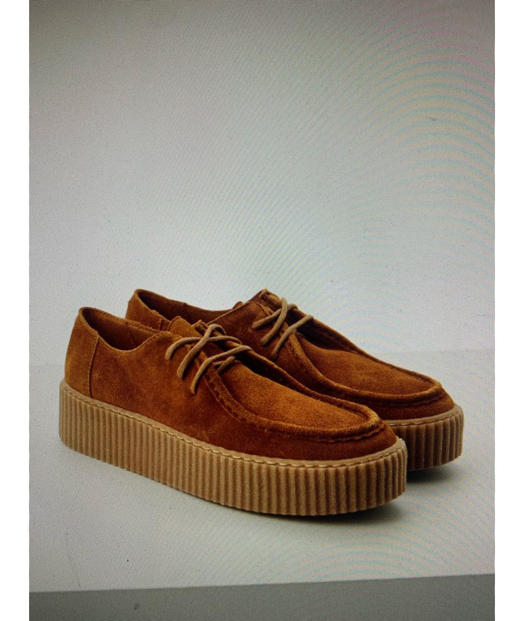 MAX MARA Оранжевый шерстяной капюшон, фото 6