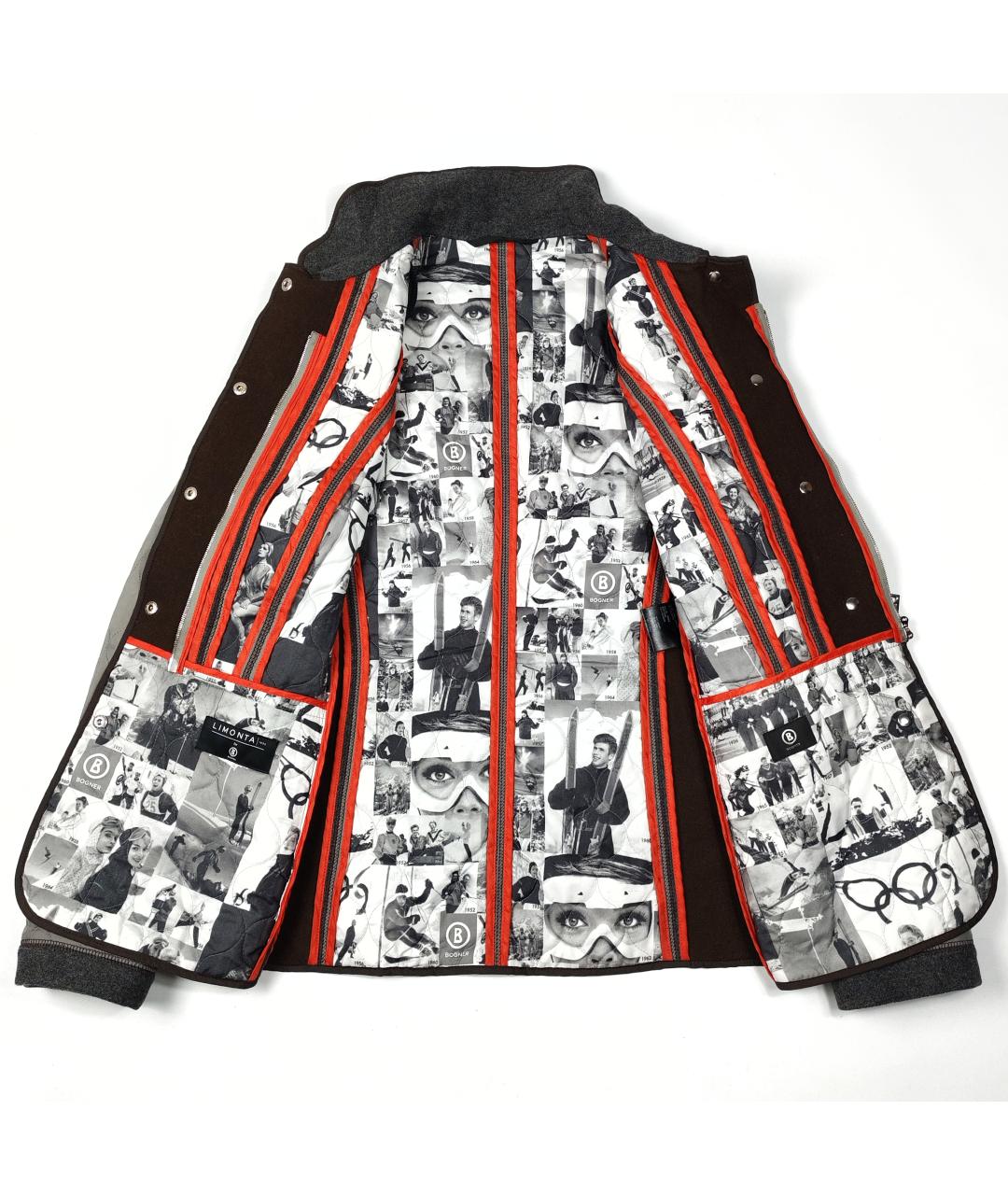 BOGNER Серая полиэстеровая куртка, фото 5