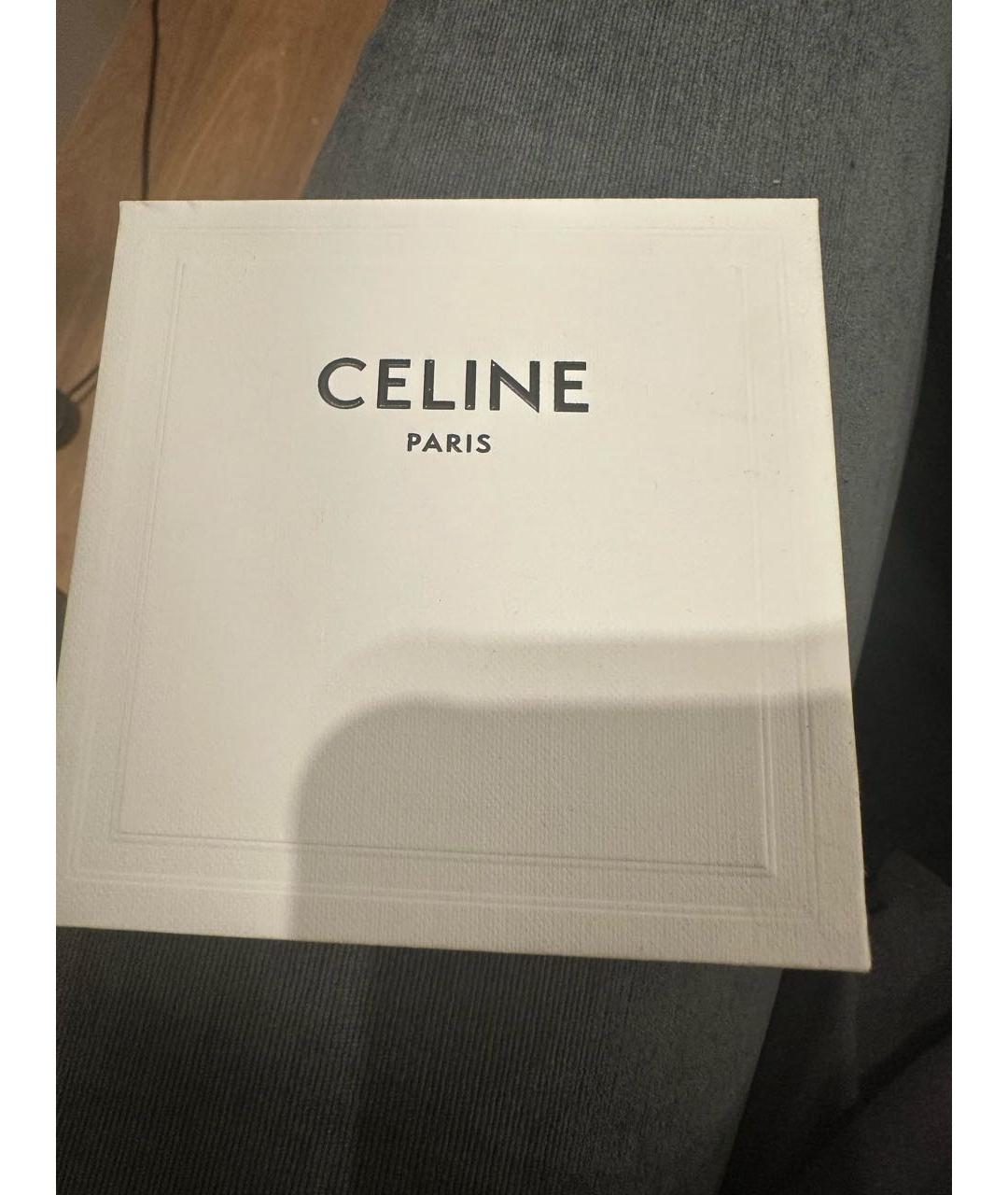 CELINE Золотой латунный браслет, фото 3