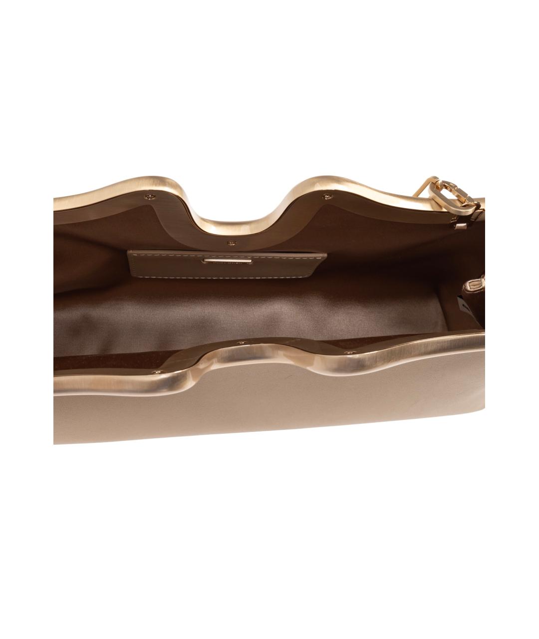 CULT GAIA Бежевая сумка с короткими ручками, фото 6