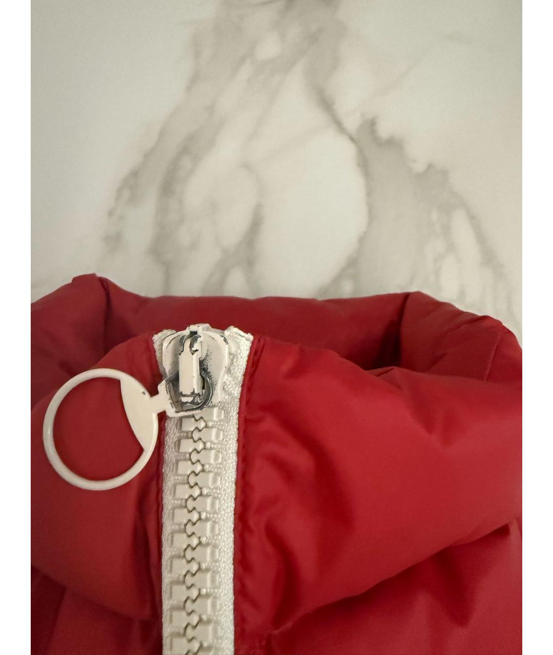 GUCCI Красный полиэстеровый пуховик, фото 6