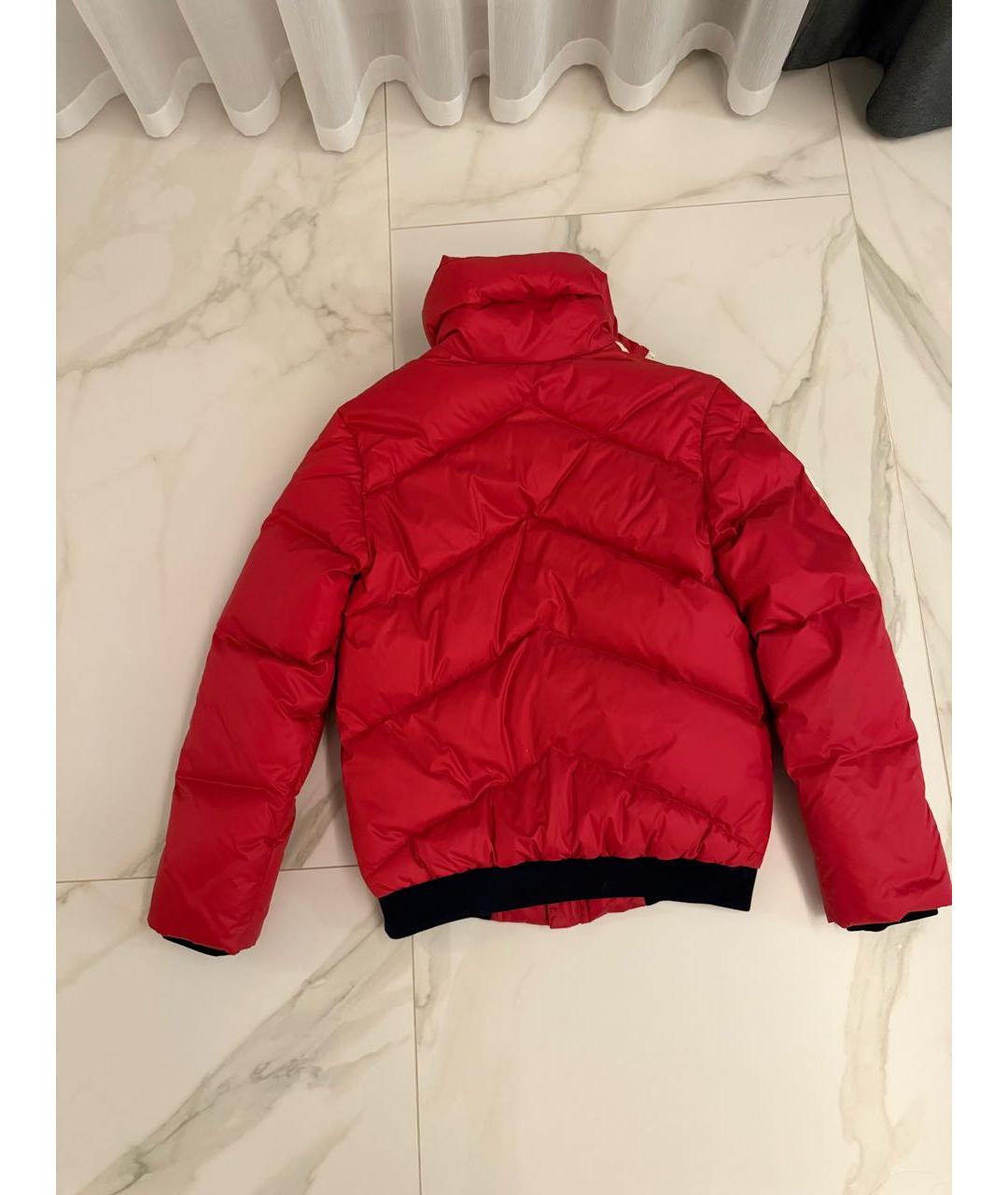 GUCCI Красный полиэстеровый пуховик, фото 2