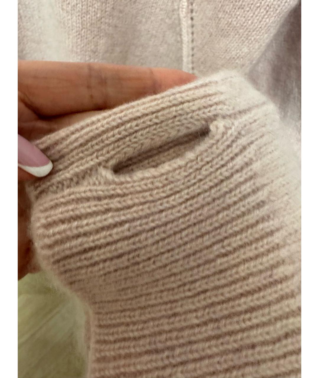 ZADIG & VOLTAIRE Розовый кашемировый джемпер / свитер, фото 6