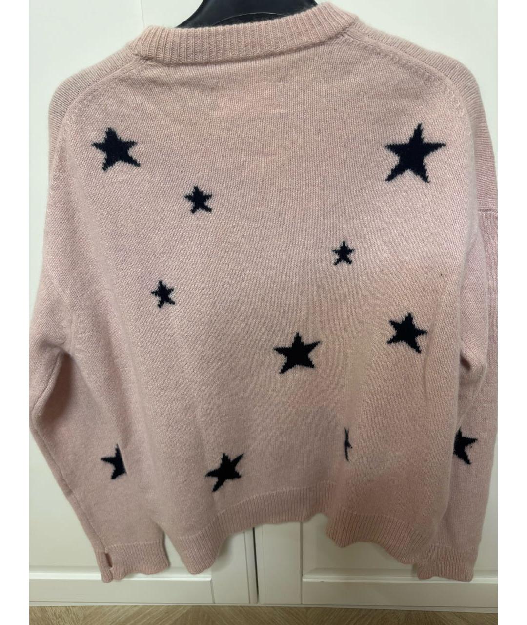 ZADIG & VOLTAIRE Розовый кашемировый джемпер / свитер, фото 2