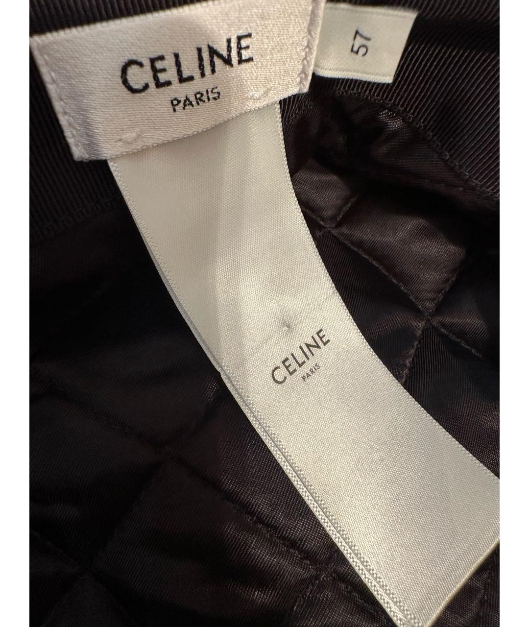 CELINE Темно-синяя кепка, фото 3