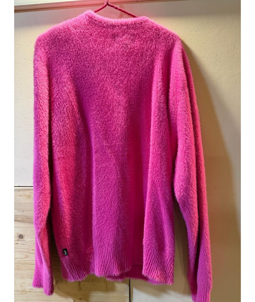 STUSSY Розовый кардиган, фото 2