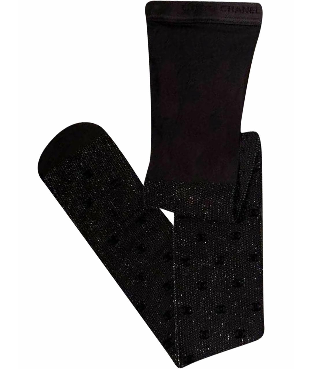 CHANEL Черные носки, чулки и колготы, фото 1