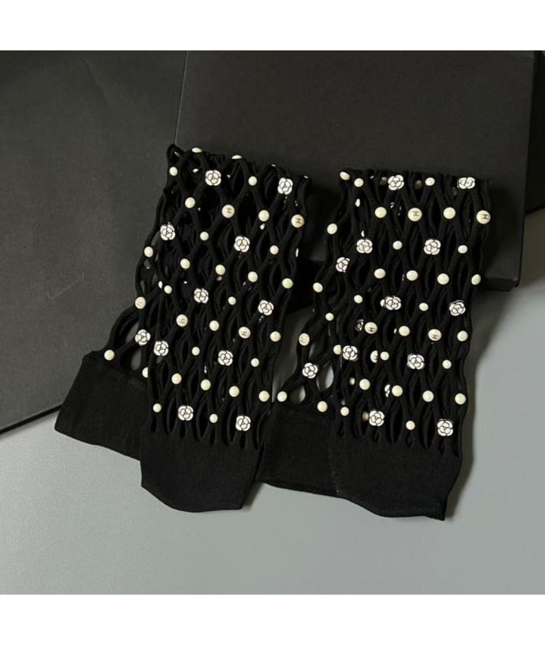 CHANEL Черные носки, чулки и колготы, фото 2