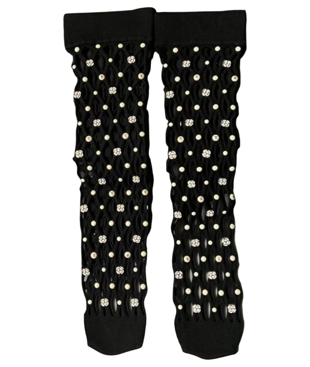 CHANEL Черные носки, чулки и колготы, фото 1