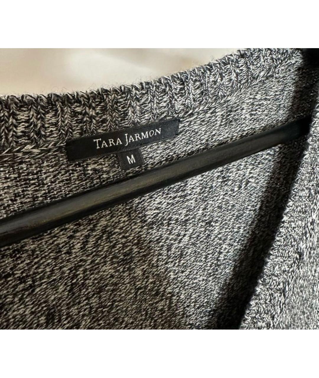 Tara Jarmon Антрацитовый кардиган, фото 4