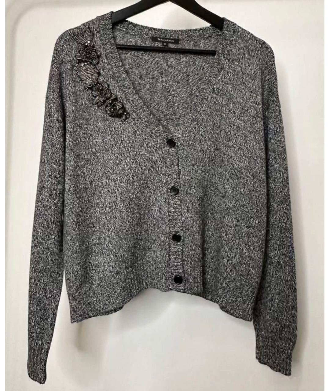 Tara Jarmon Антрацитовый кардиган, фото 6