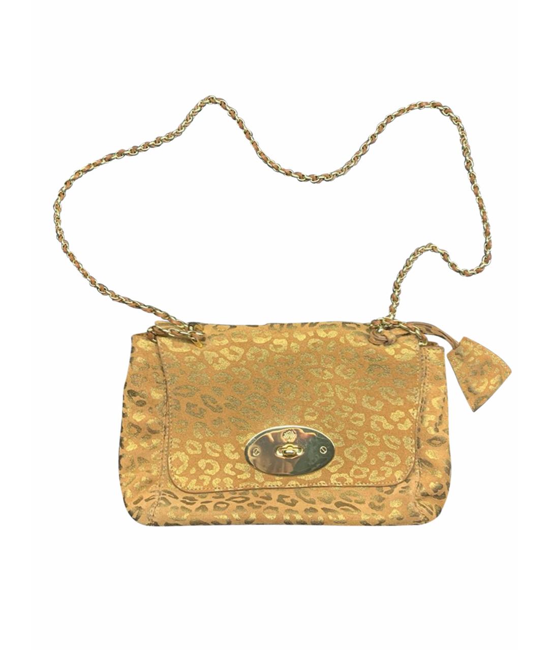 MULBERRY Коричневая замшевая сумка через плечо, фото 1