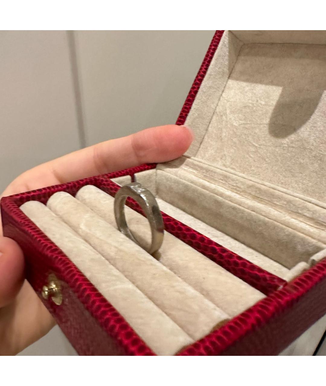 CARTIER Серебряное кольцо из белого золота, фото 4