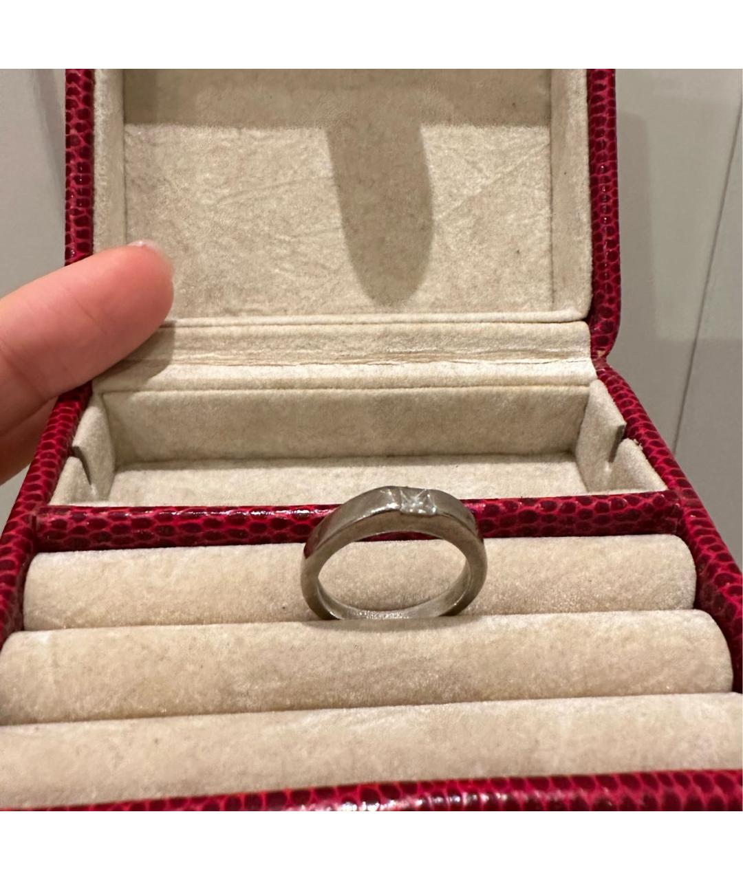 CARTIER Серебряное кольцо из белого золота, фото 5