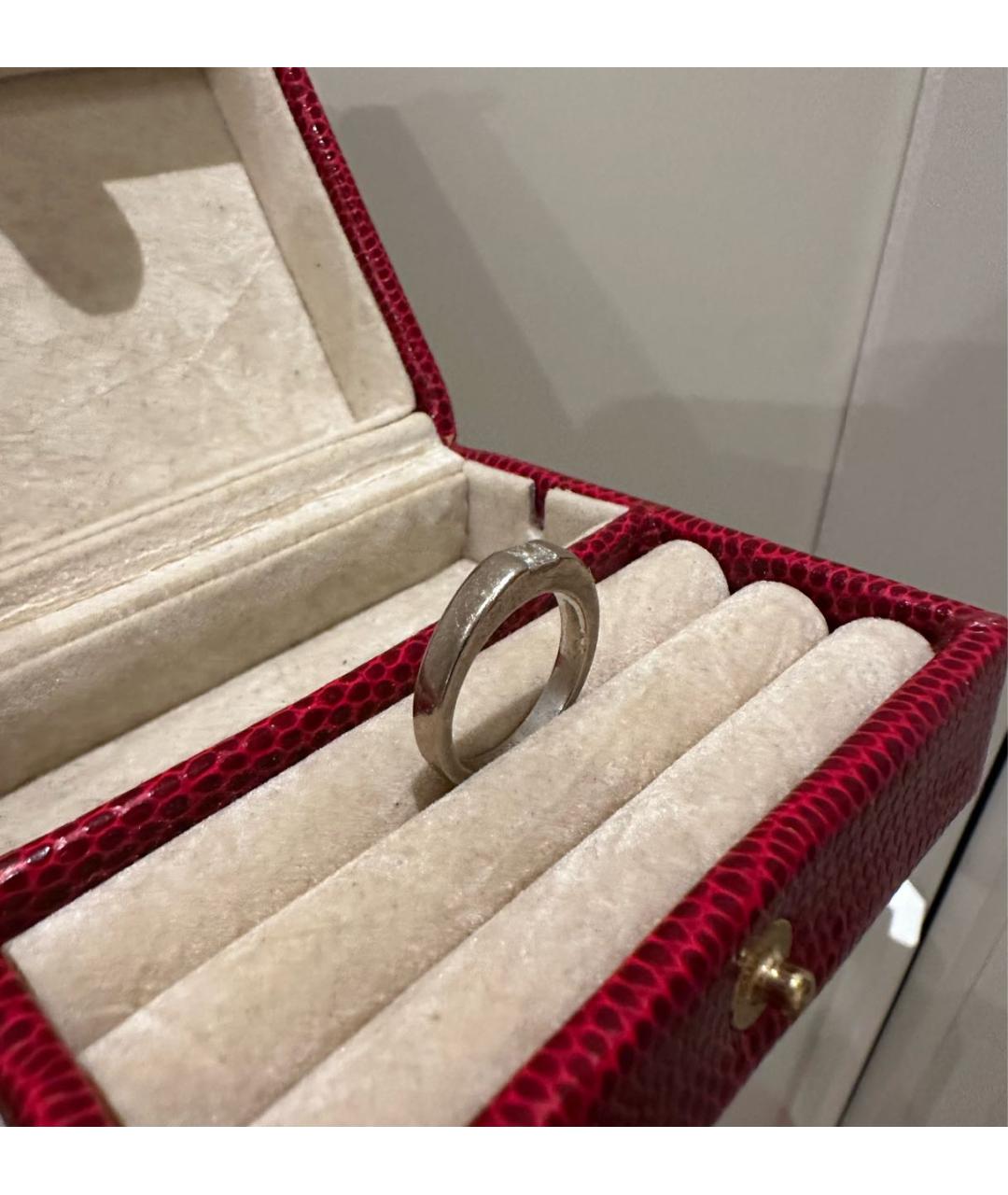 CARTIER Серебряное кольцо из белого золота, фото 3