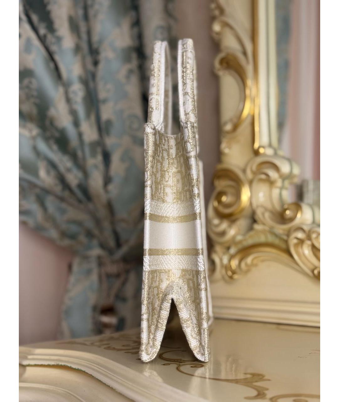 CHRISTIAN DIOR Мульти жаккардовая сумка с короткими ручками, фото 5