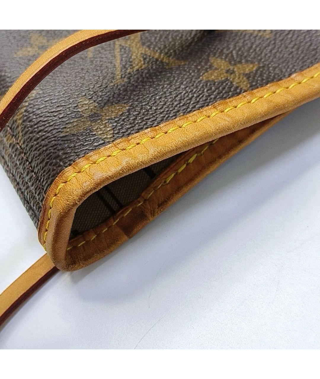 LOUIS VUITTON Коричневая сумка тоут, фото 7