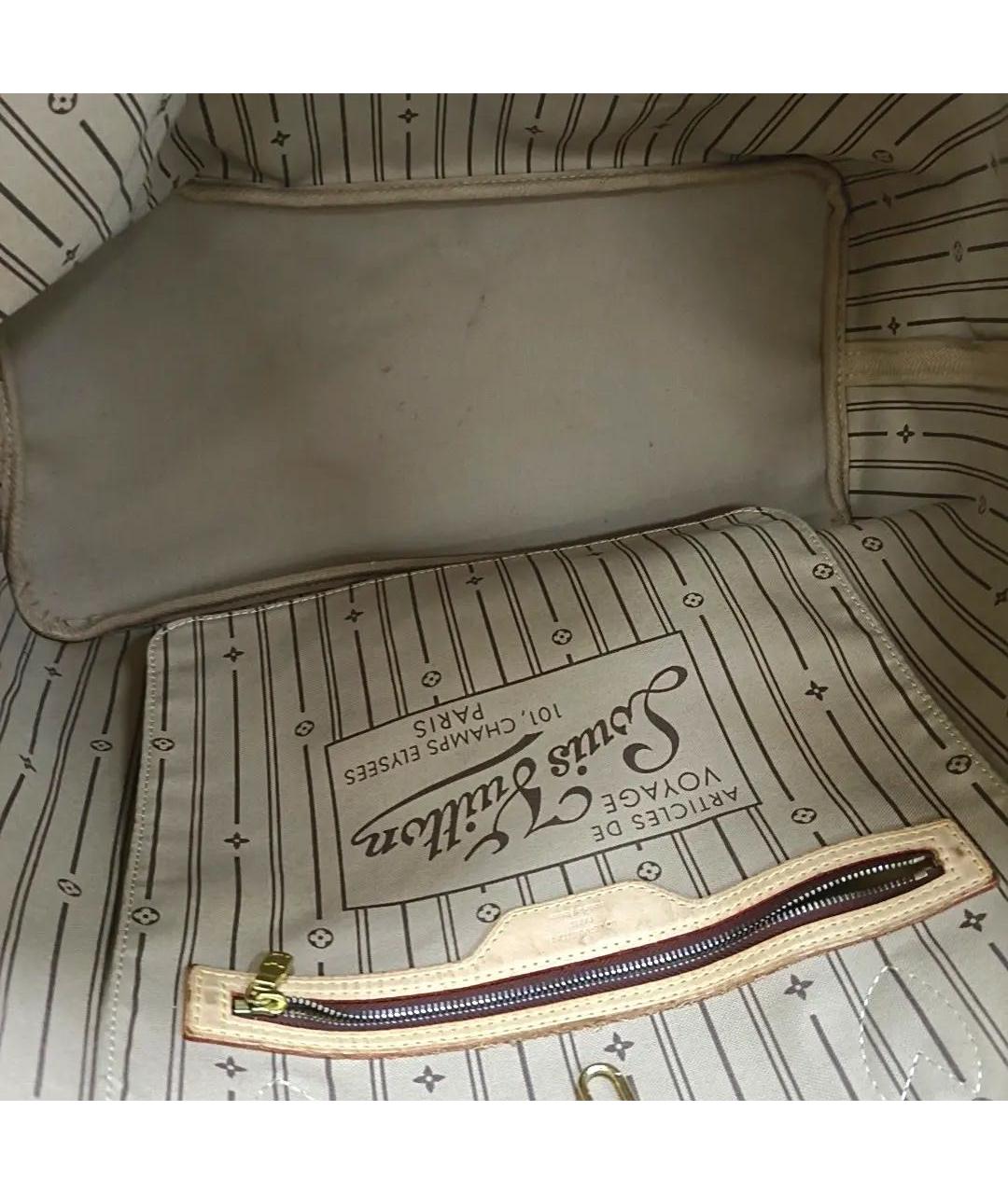 LOUIS VUITTON Коричневая сумка тоут, фото 5