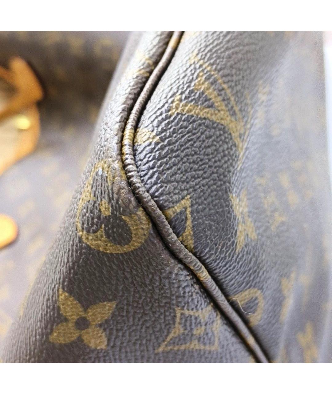 LOUIS VUITTON Коричневая сумка тоут, фото 6