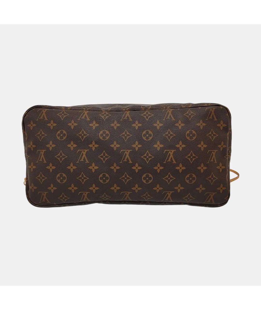 LOUIS VUITTON Коричневая сумка тоут, фото 4