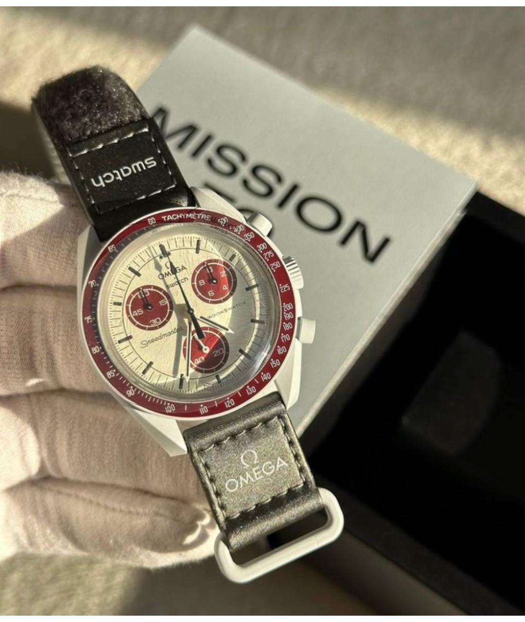 Swatch Серые керамические часы, фото 3