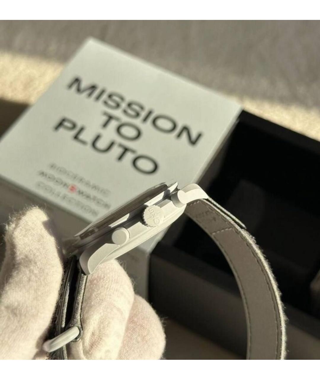 Swatch Серые керамические часы, фото 6