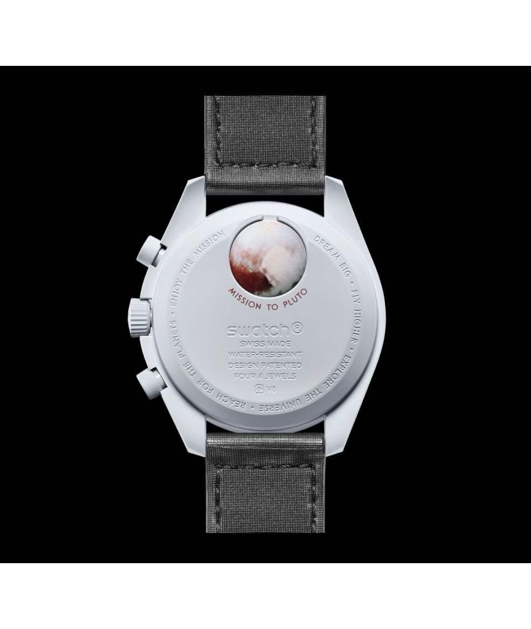 Swatch Серые керамические часы, фото 2