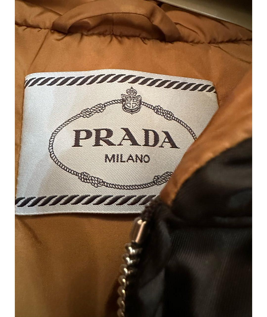 PRADA Черный пуховик, фото 3