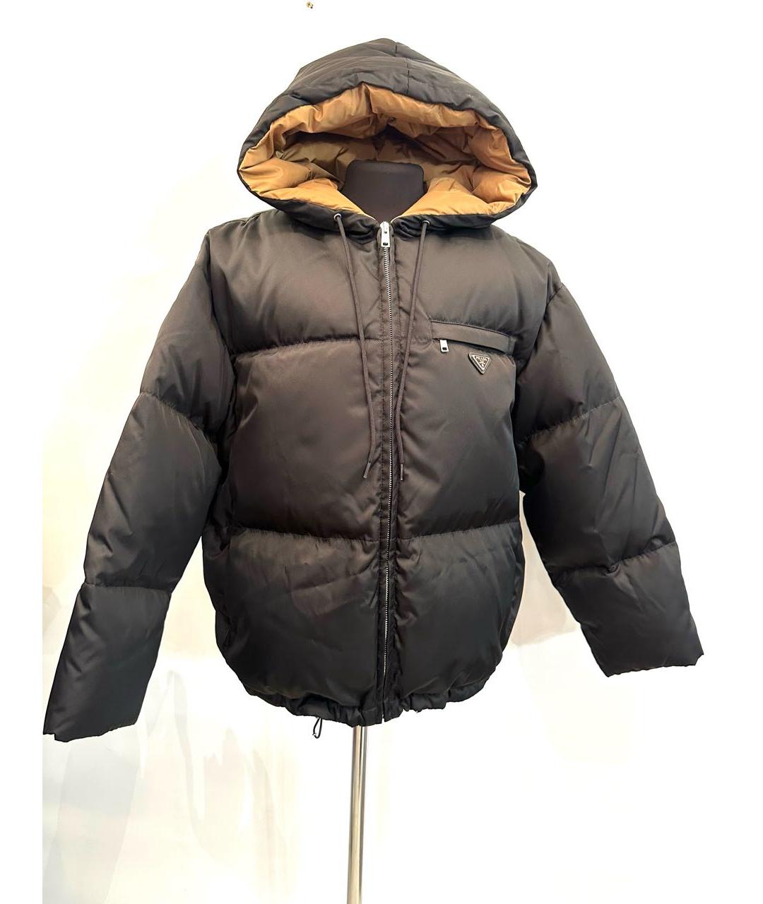 PRADA Черный пуховик, фото 8