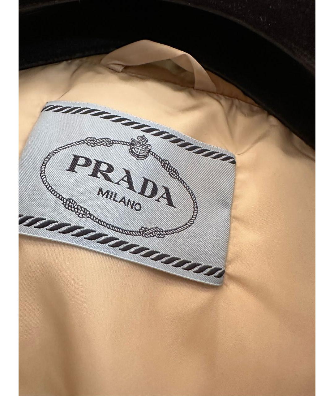 PRADA Горчичный пуховик, фото 3