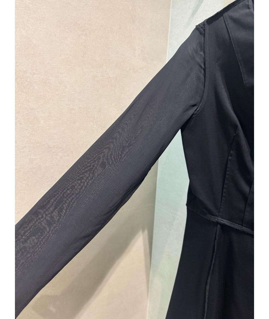 COS Темно-синее хлопковое коктейльное платье, фото 6