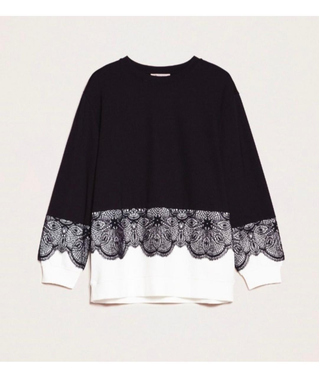 TWIN-SET Черный вискозный джемпер / свитер, фото 8