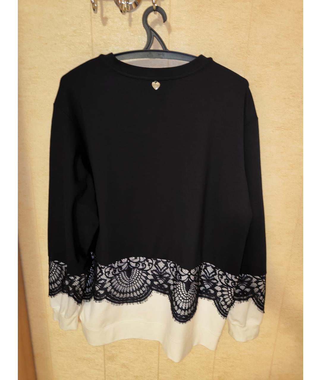 TWIN-SET Черный вискозный джемпер / свитер, фото 2