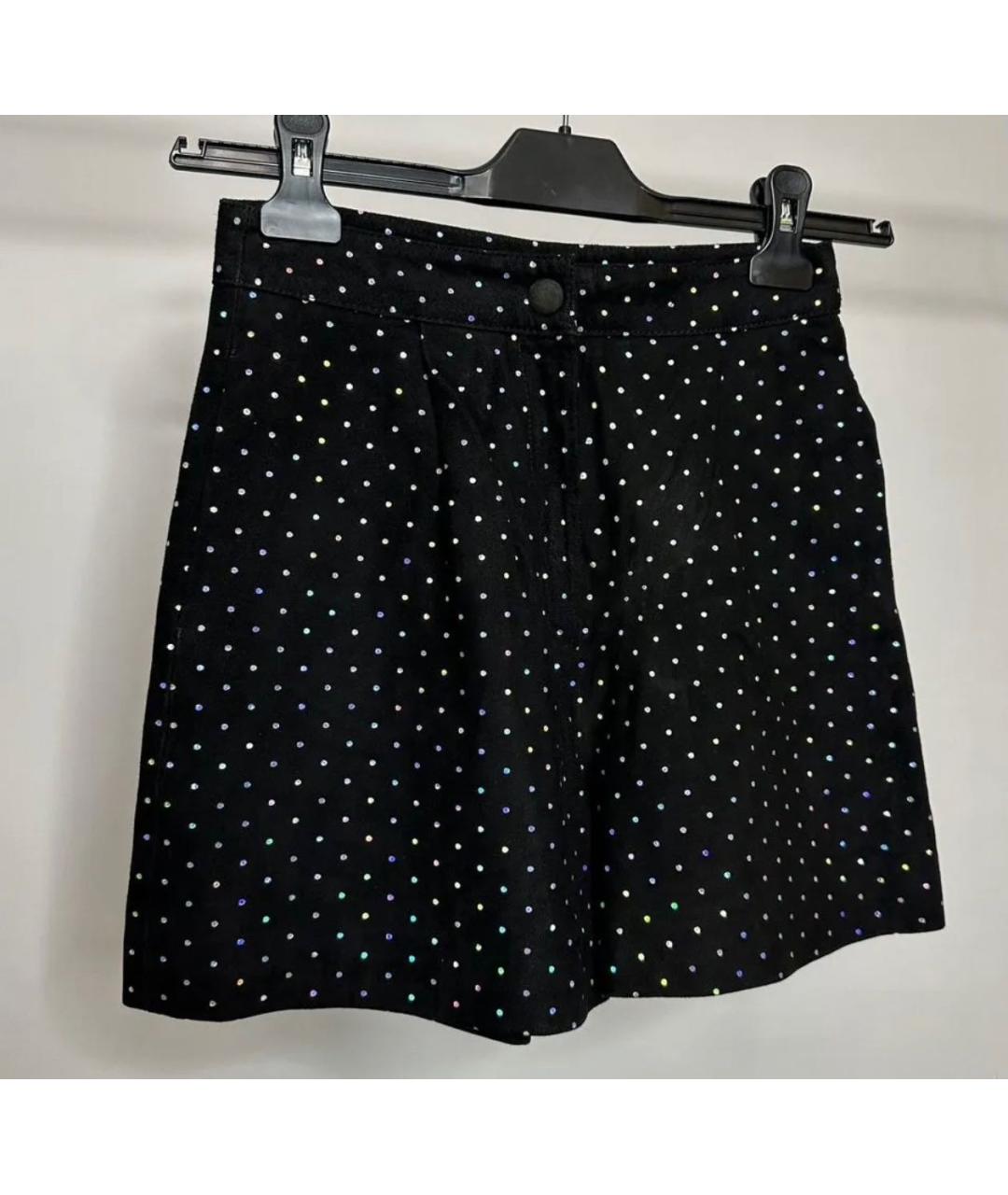 Tara Jarmon Черные замшевые шорты, фото 7