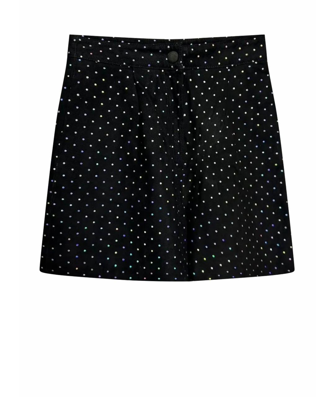 Tara Jarmon Черные замшевые шорты, фото 1