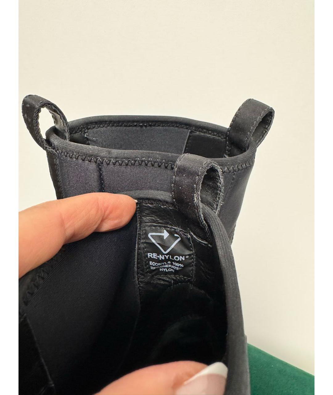 PRADA Черные ботинки, фото 2