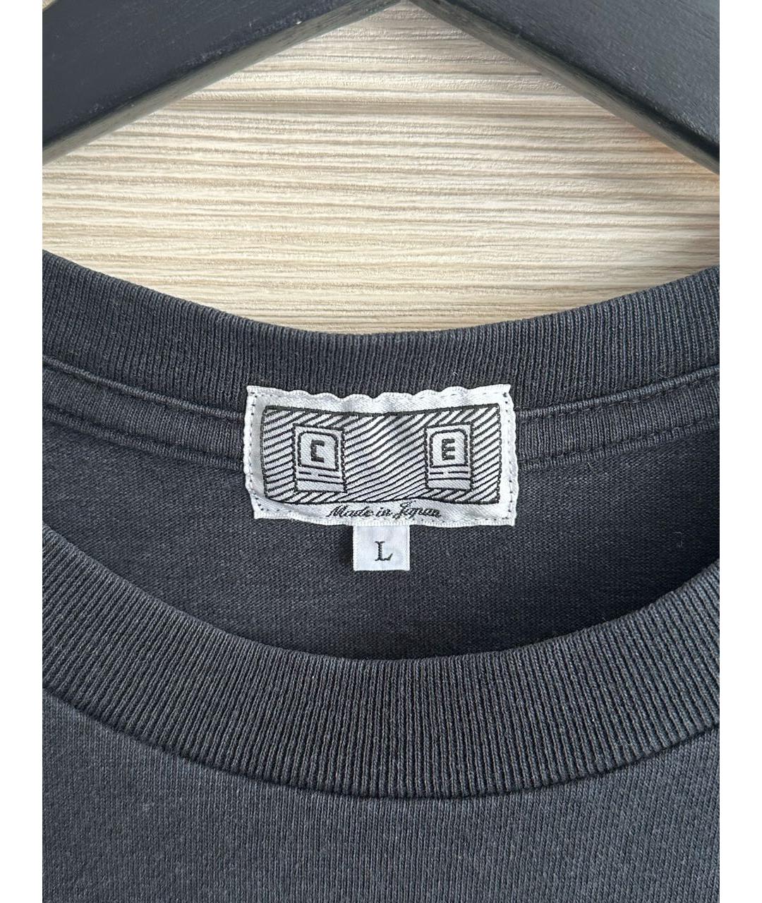 CAV EMPT Черная хлопковая футболка, фото 3