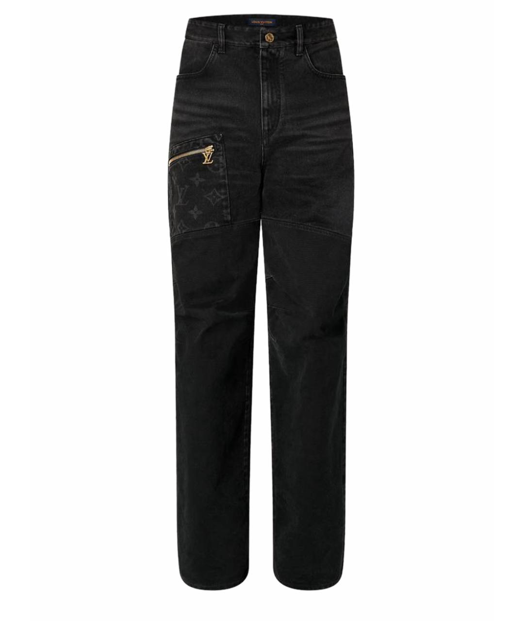 LOUIS VUITTON Темно-синие джинсы, фото 1