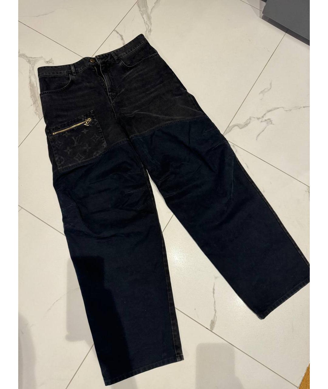 LOUIS VUITTON Темно-синие джинсы, фото 2