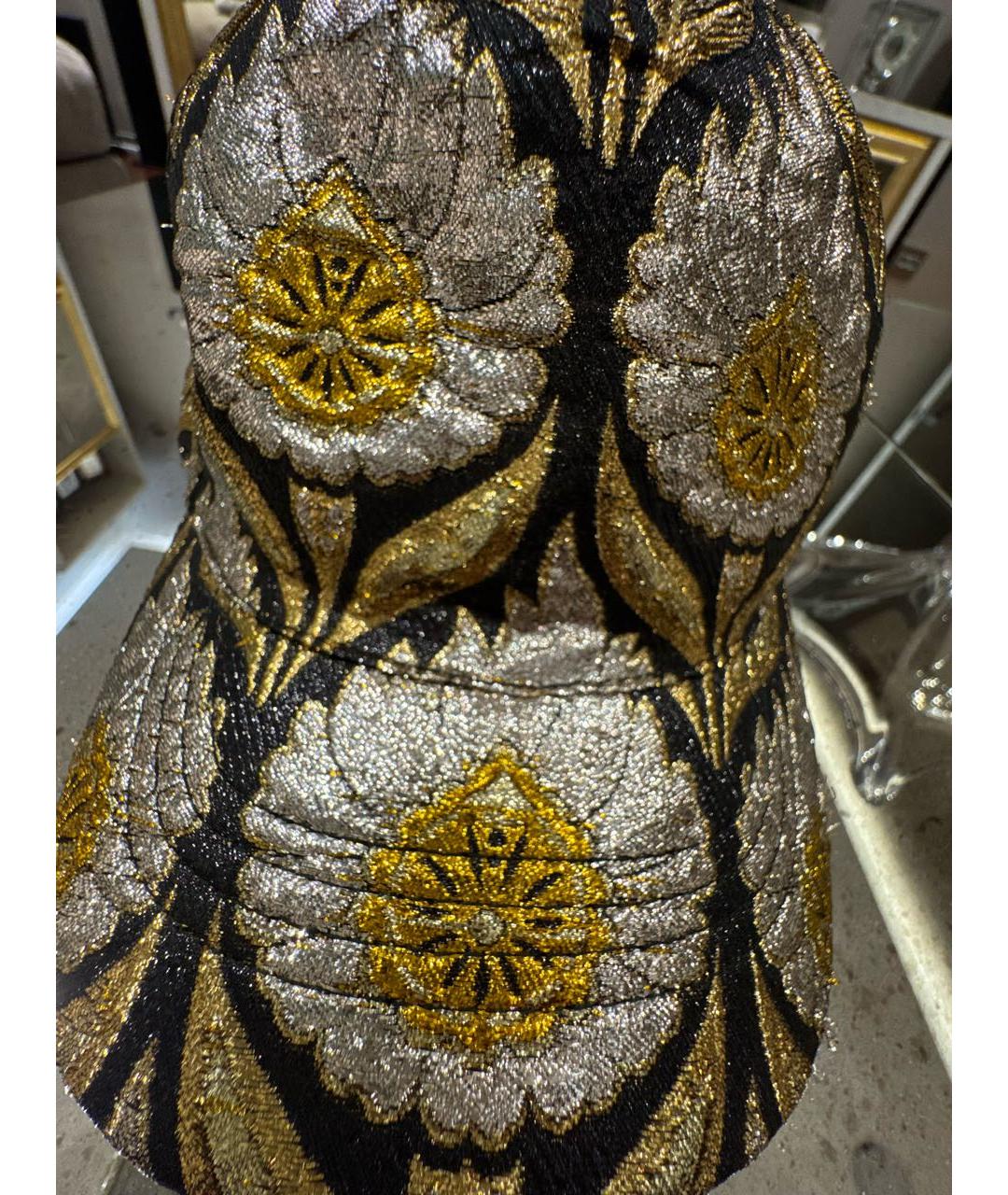 GUCCI Золотая кепка, фото 8