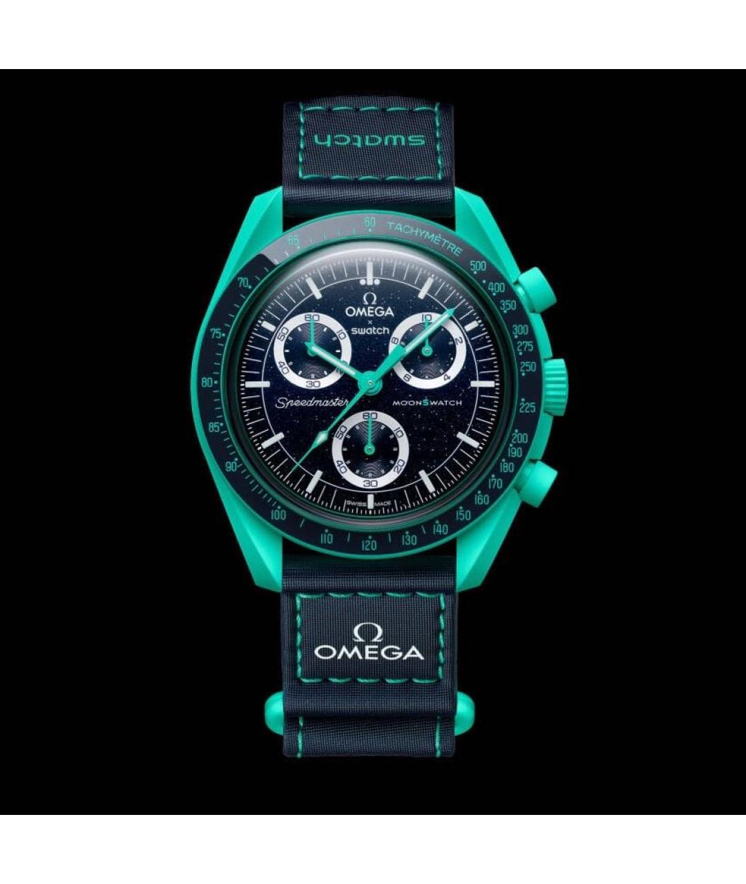 Swatch Бирюзовые керамические часы, фото 9