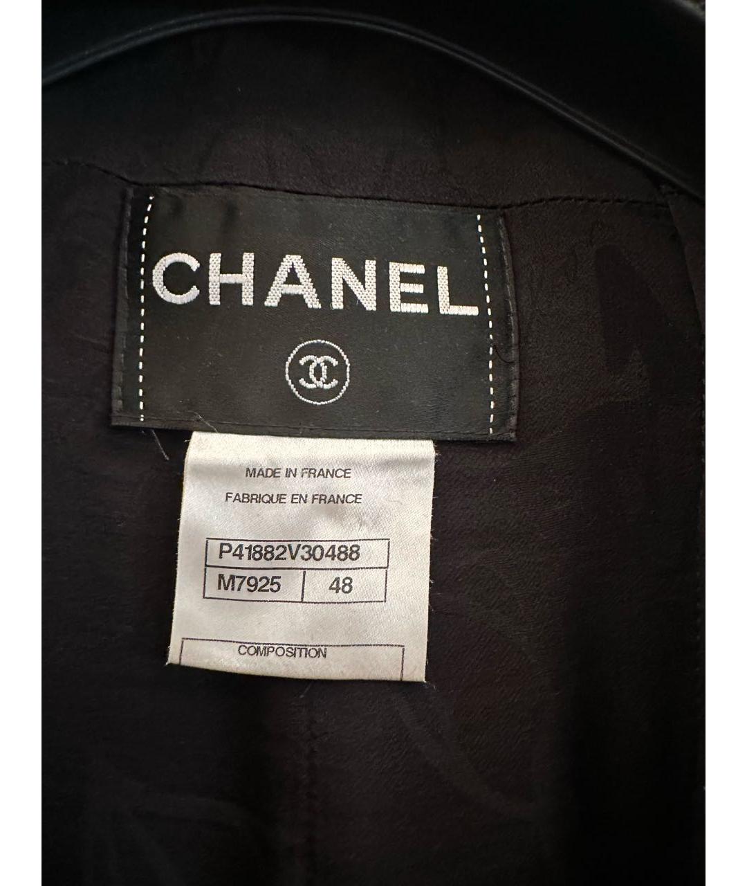 CHANEL Черный жакет/пиджак, фото 3