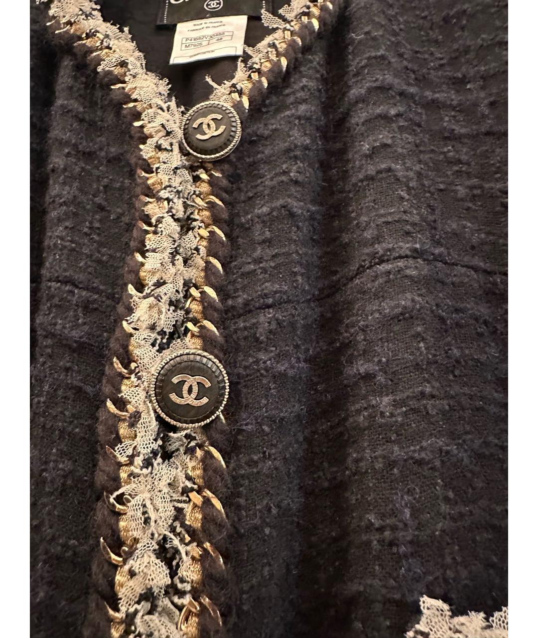 CHANEL Черный жакет/пиджак, фото 7