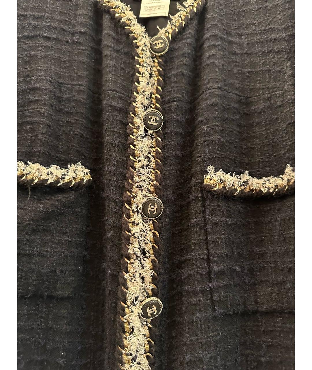 CHANEL Черный жакет/пиджак, фото 6