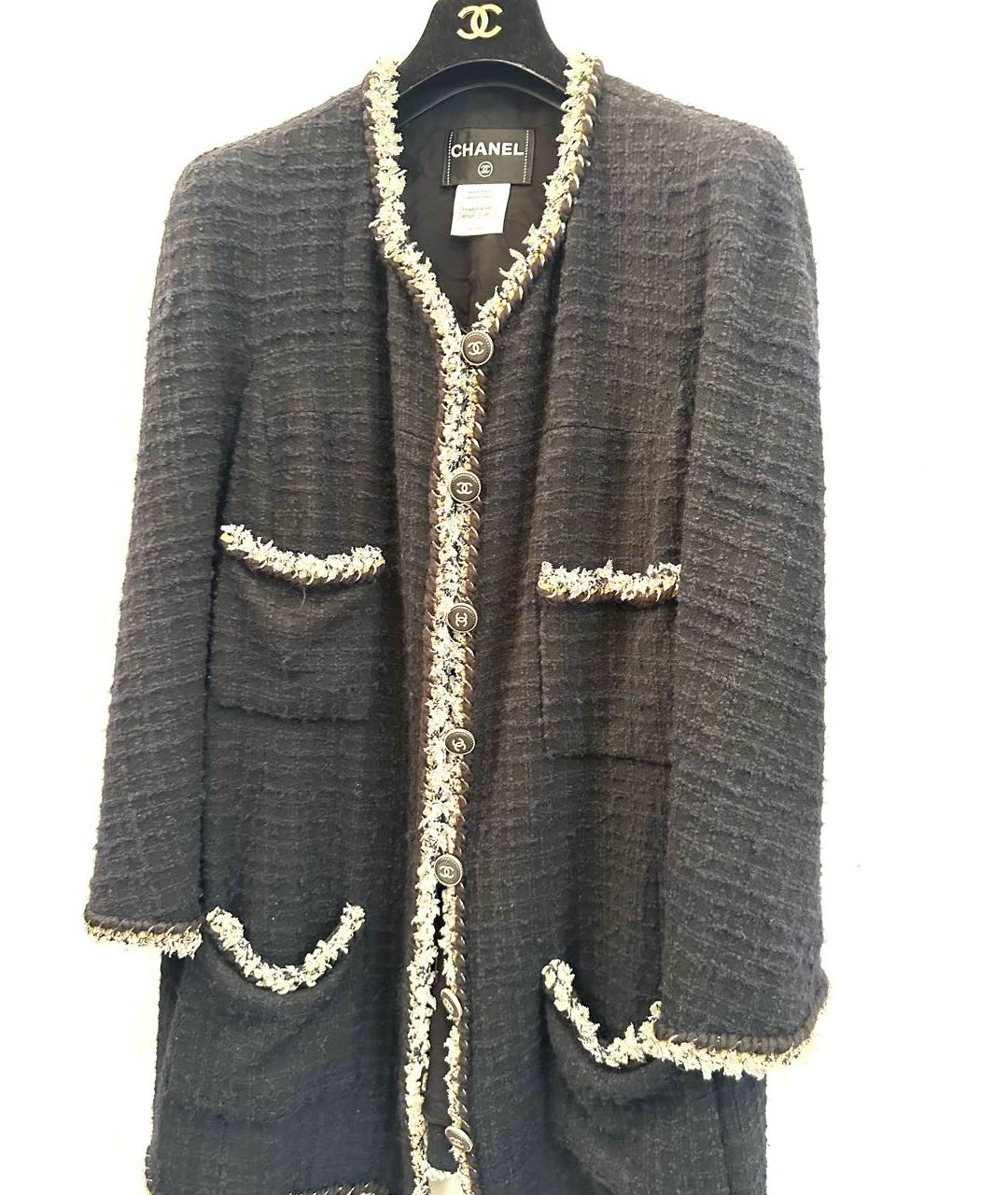 CHANEL Черный жакет/пиджак, фото 8